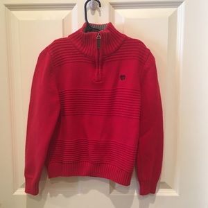 Chaps boys half-zip sweater